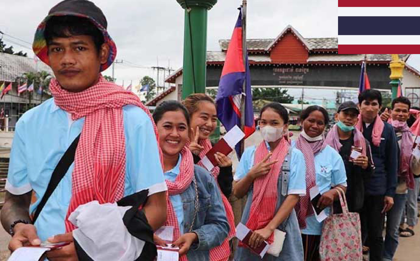 タイ、カンボジア人の労働許可証料金を13ドルに値下げ